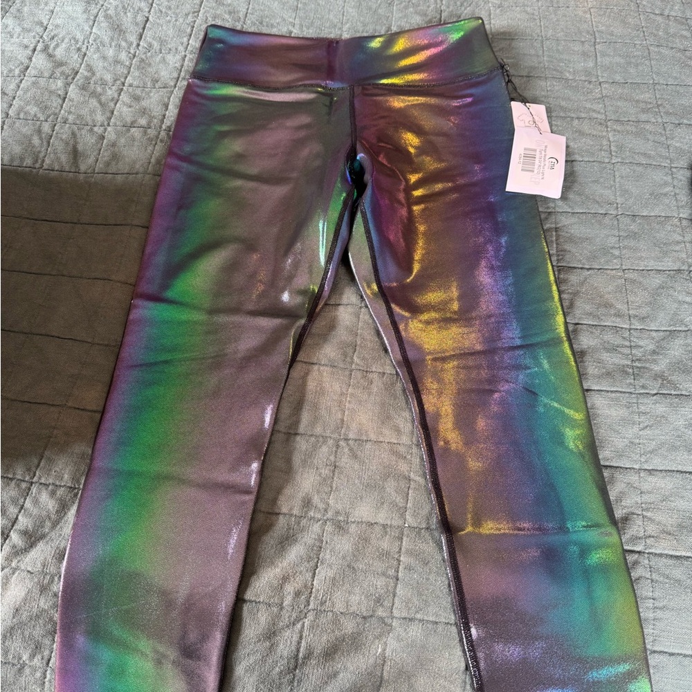 ZYIA Mirage Metallic Plus Light N Tight Leggings